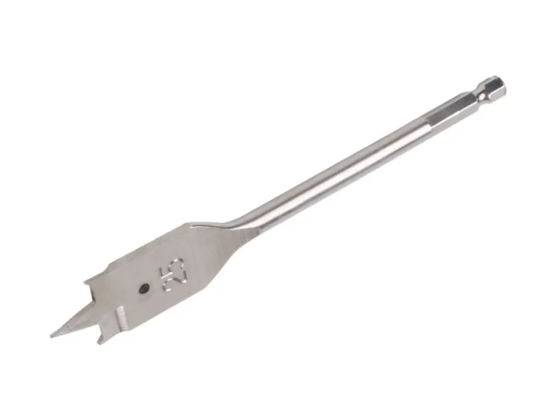 Mèche plate en bois