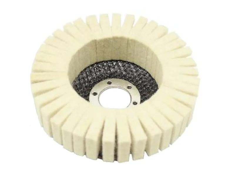 Disque à lamelles en laine