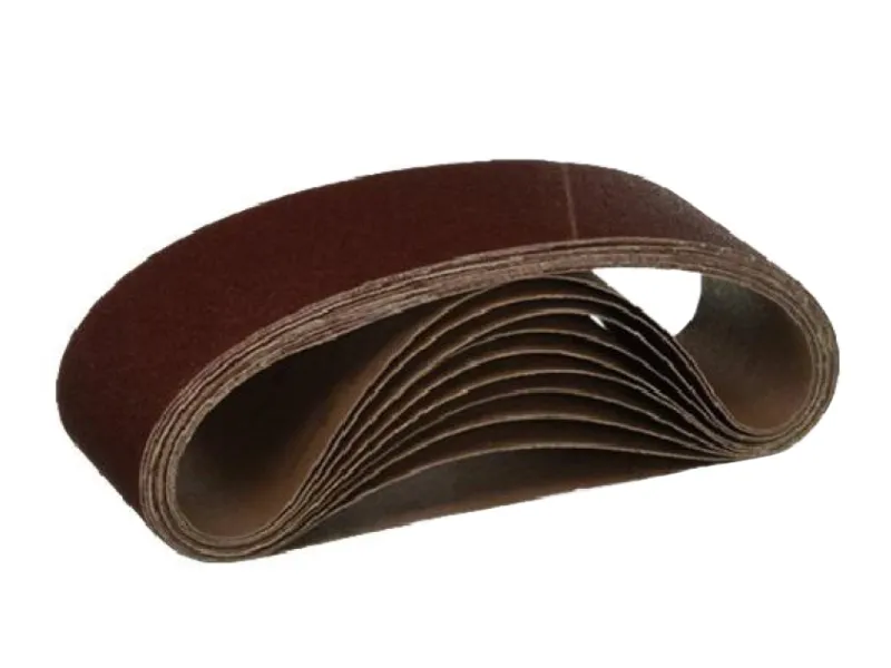 Bande de tissu de ponçage