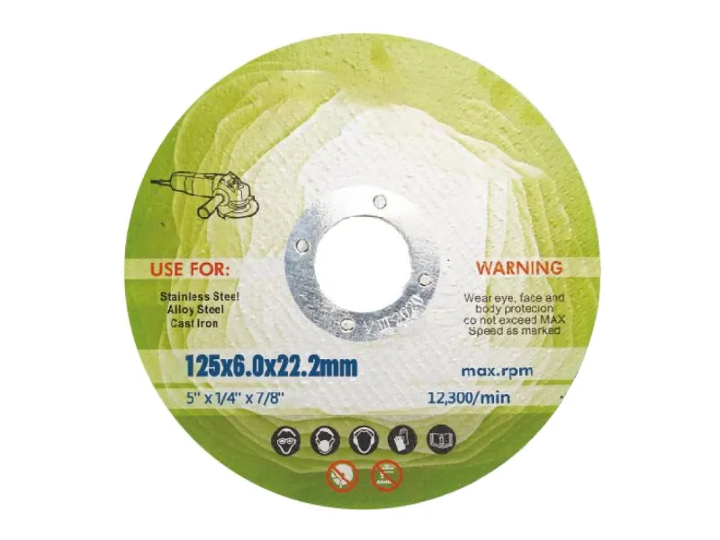 Disque de coupe pour acier inoxydable