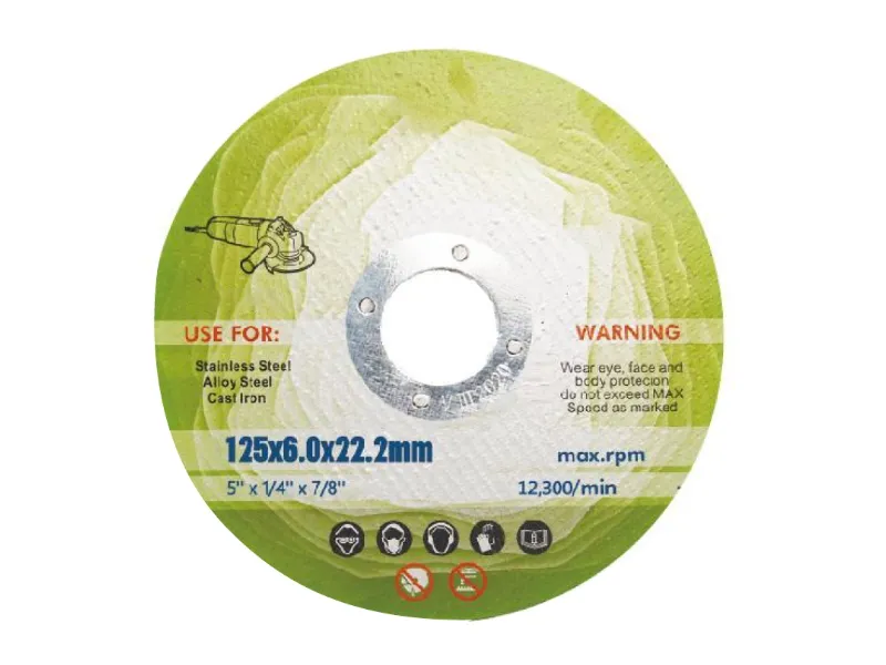 Disque de coupe pour acier inoxydable