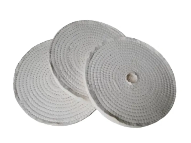 Buffs cousus en spirale