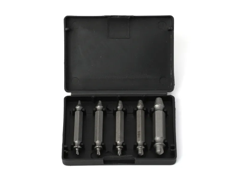 Ensemble d'extracteurs de vis dénudées 5 pièces