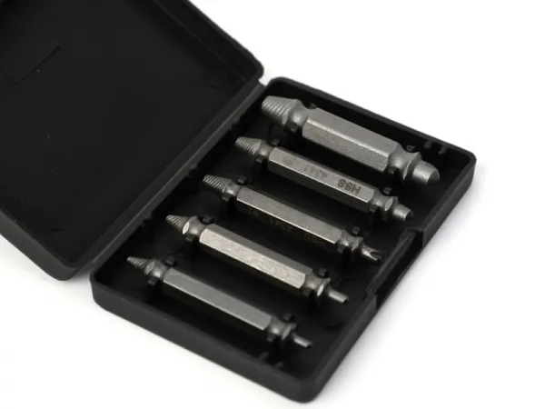 Ensemble d'extracteurs de vis dénudées 5 pièces
