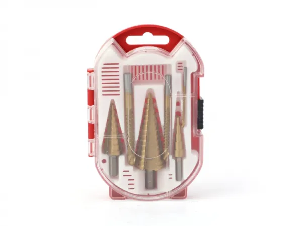 Jeu de forets étagés et de forets en dents de scie 6 pièces