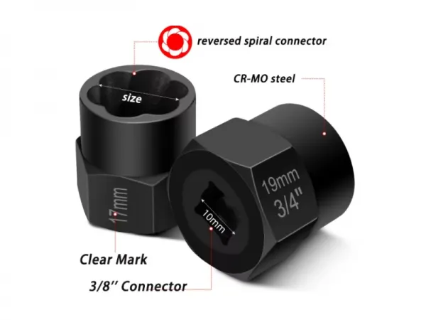 Ensemble d'extracteur 26 pièces