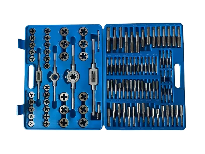 Jeu de tarauds et filières métriques 110 pièces