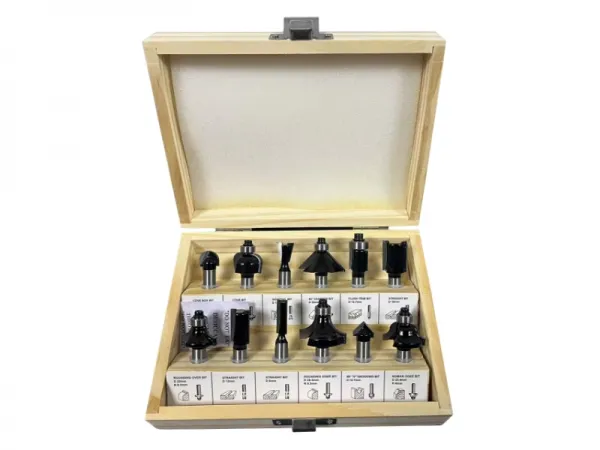 Jeu d'embouts de routeur 12 pièces