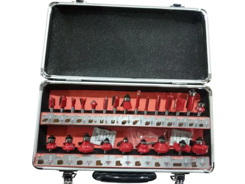 Jeu d'embouts de routeur 24 pi&egrave;ces