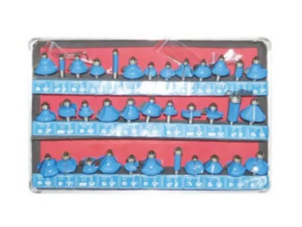 Jeu d'embouts de routeur 35 pièces