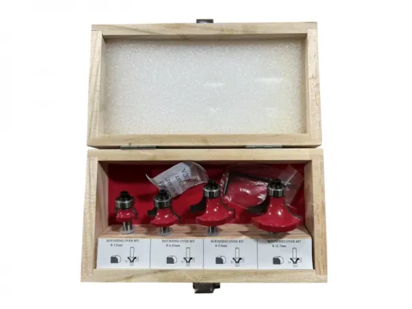 Jeu d'embouts de routeur 4 pièces