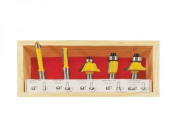 Jeu d'embouts de routeur de démarrage 5 pièces