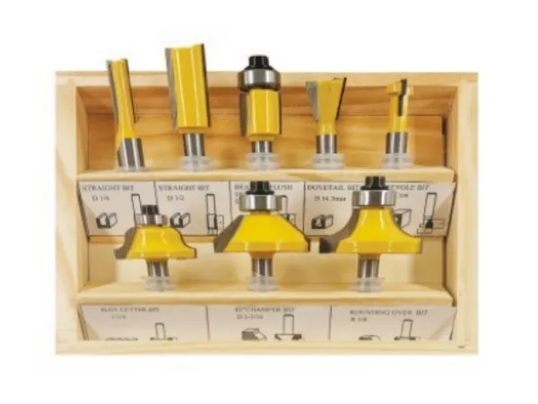 Jeu d'embouts de routeur 8 pièces