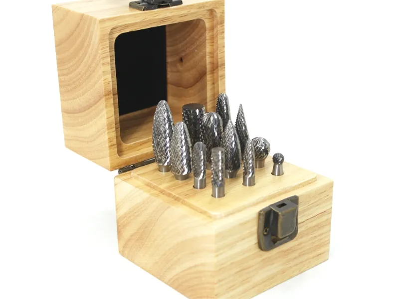 Jeu de fraises en carbure 12 pièces