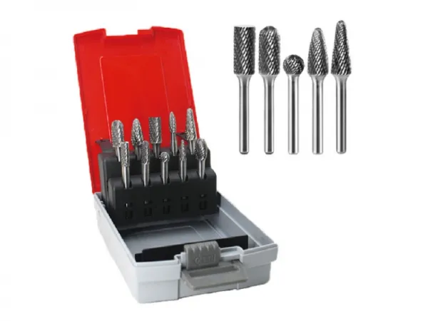 Jeu de fraises en carbure 10 pièces