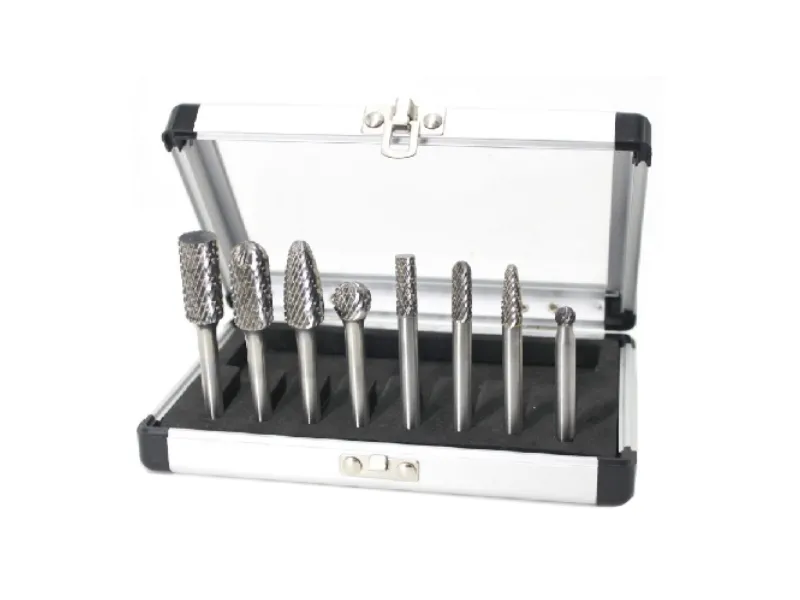 Jeu de fraises en carbure 8 pièces