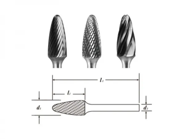 Fraise en carbure de type F