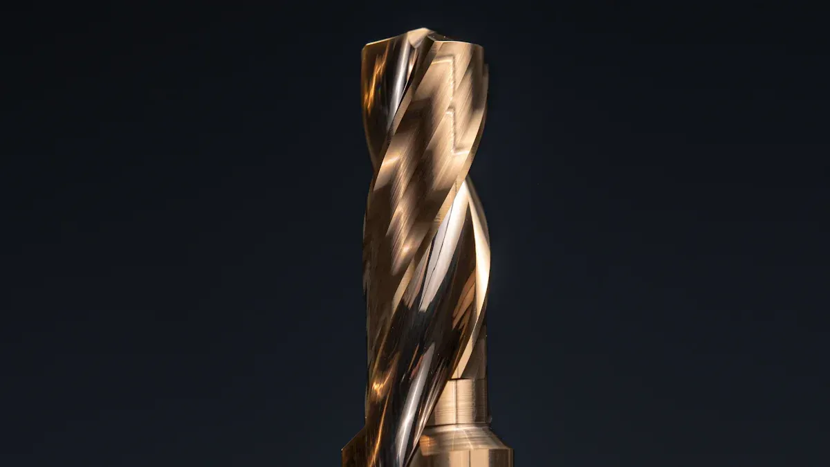 Différents types de tiges de forets