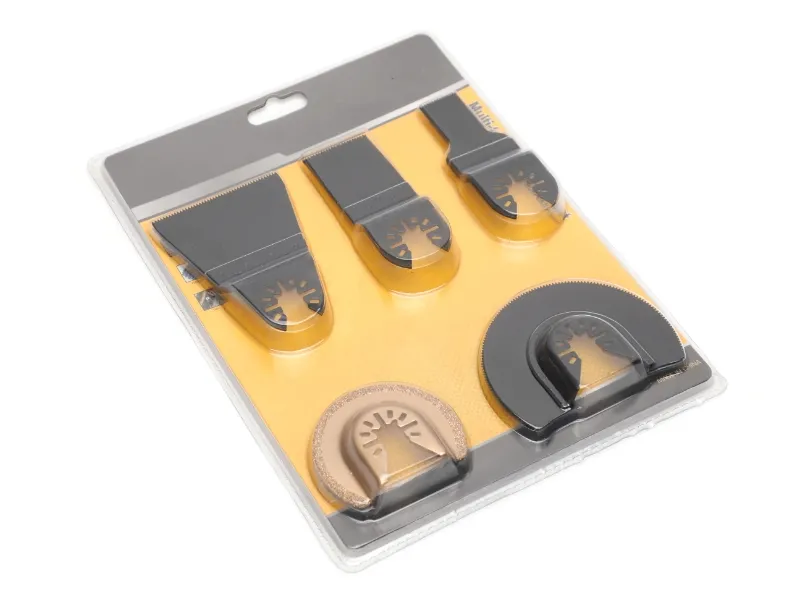 Jeu de 5 lames de scie oscillantes polyvalentes